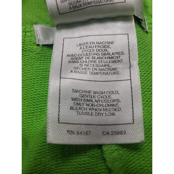 Disney Pants Womens Capris Size Small Green Tinkerbell 90's Y2K Patches Colorful - Picture 9 of 10